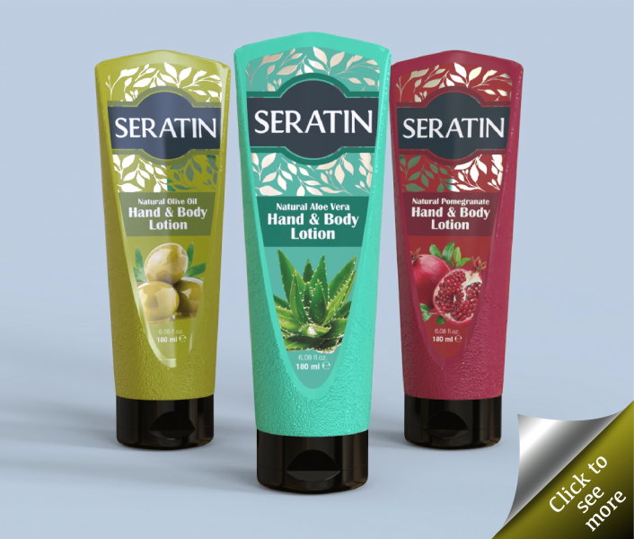 180ml Seratin Natural Hand & Body Lotion