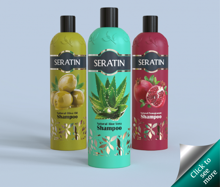 400ml Seratin Natural Shampoo