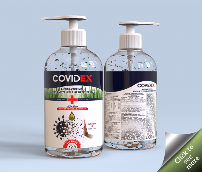 500ml Covidex Cleaning and Protection Sanitizer