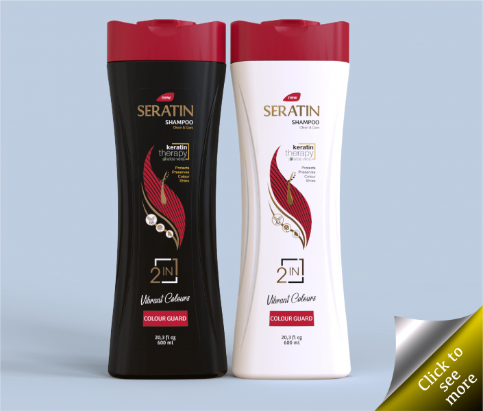 600ml Seratin Shampoo | Keratin Therapy