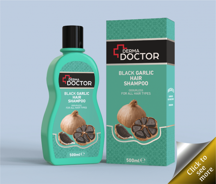 500ml Black Garlic Shampoo