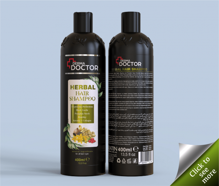 400ml Herbal Hair Shampoo