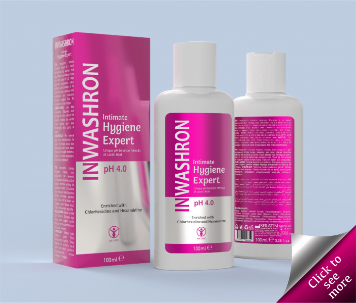 100ml INWASHRON Intimate Hygiene Expert