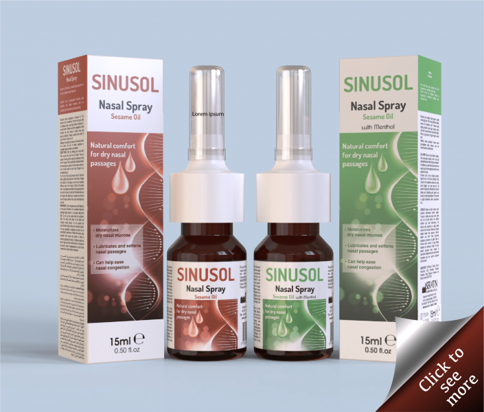 15ml Sinusol Nasal Spray Sesame Oil & Menthol