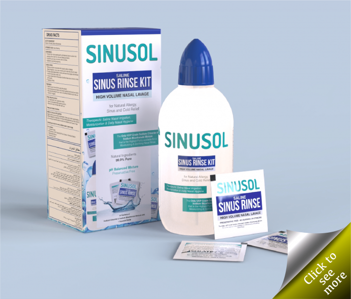 Sinusol Saline Sinus Rinse Kit