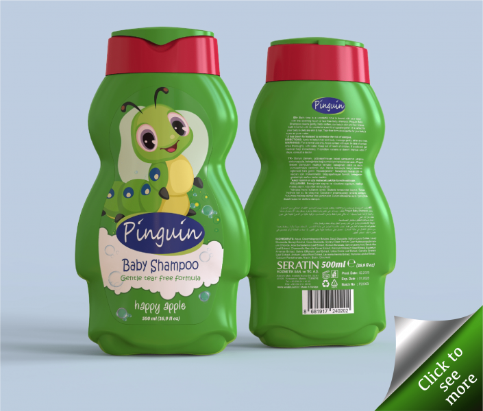 500ml Teddy Bear Baby Shampoo