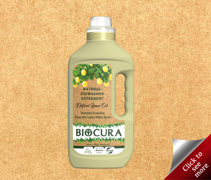 Natural Dishwasher Detergent Gel...1Lt